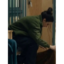 Dying for Sex Jenny Slate Green Bomber Jacket